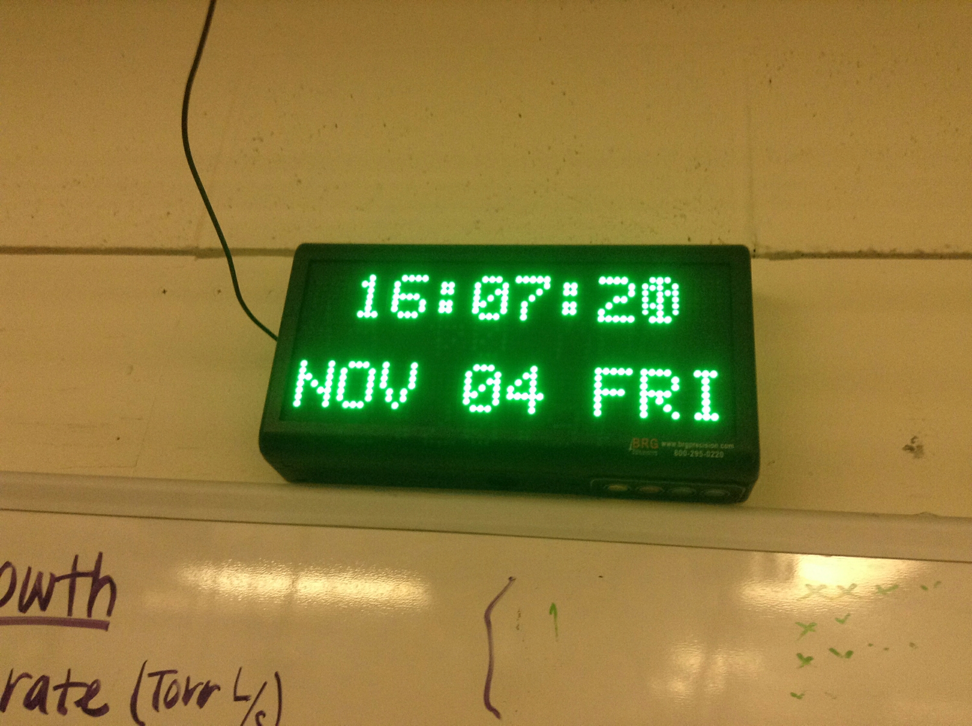 Digital Green LED Clocks