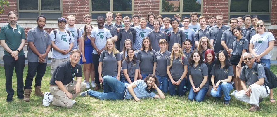 Welcome REU Students Andy and Courtney!